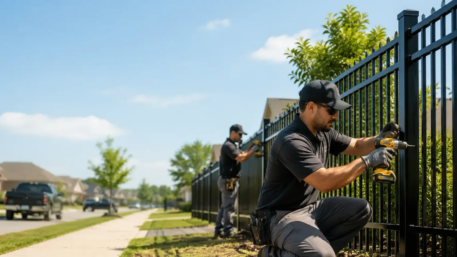 Metal Fence Installation in Brookesmith, TX